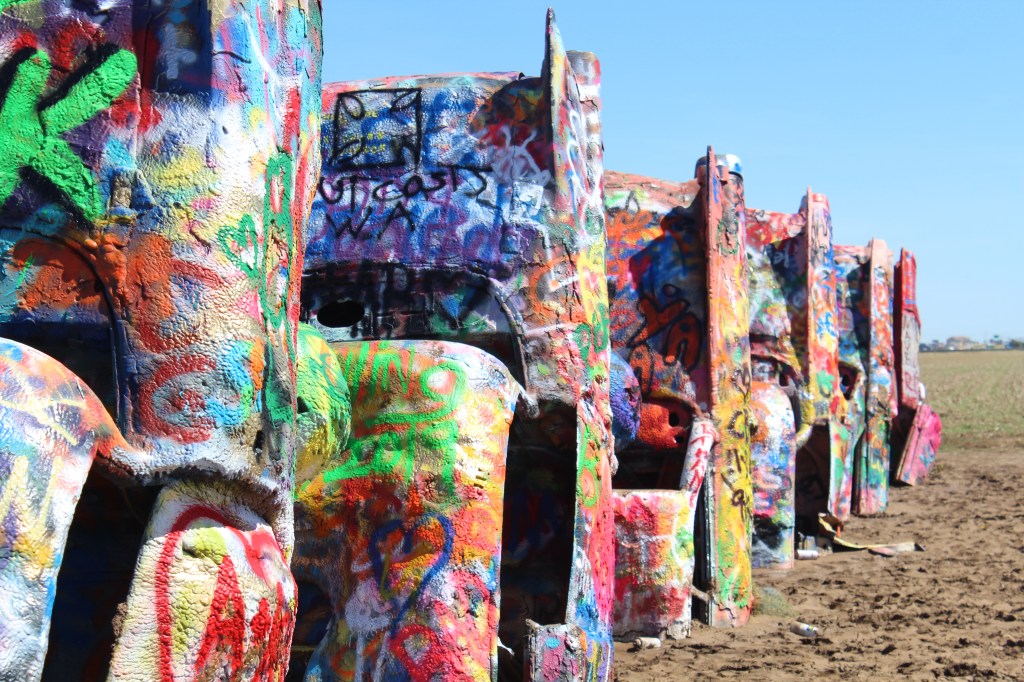 Cadillac Ranch in Amarillo, Texas