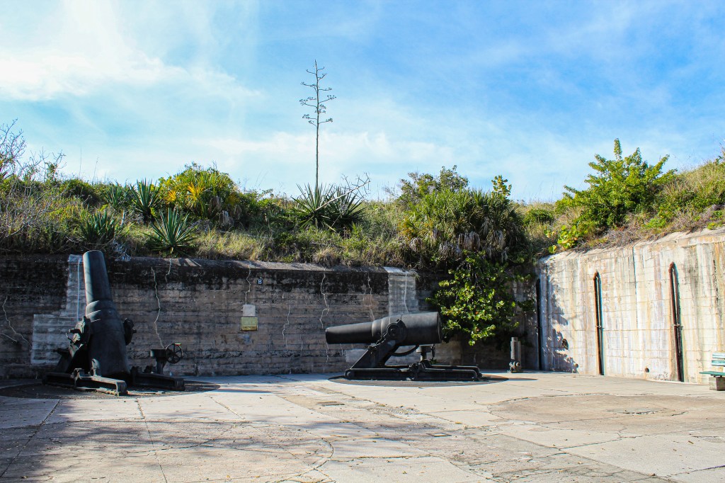 fort de soto's 12-inch mortar battery