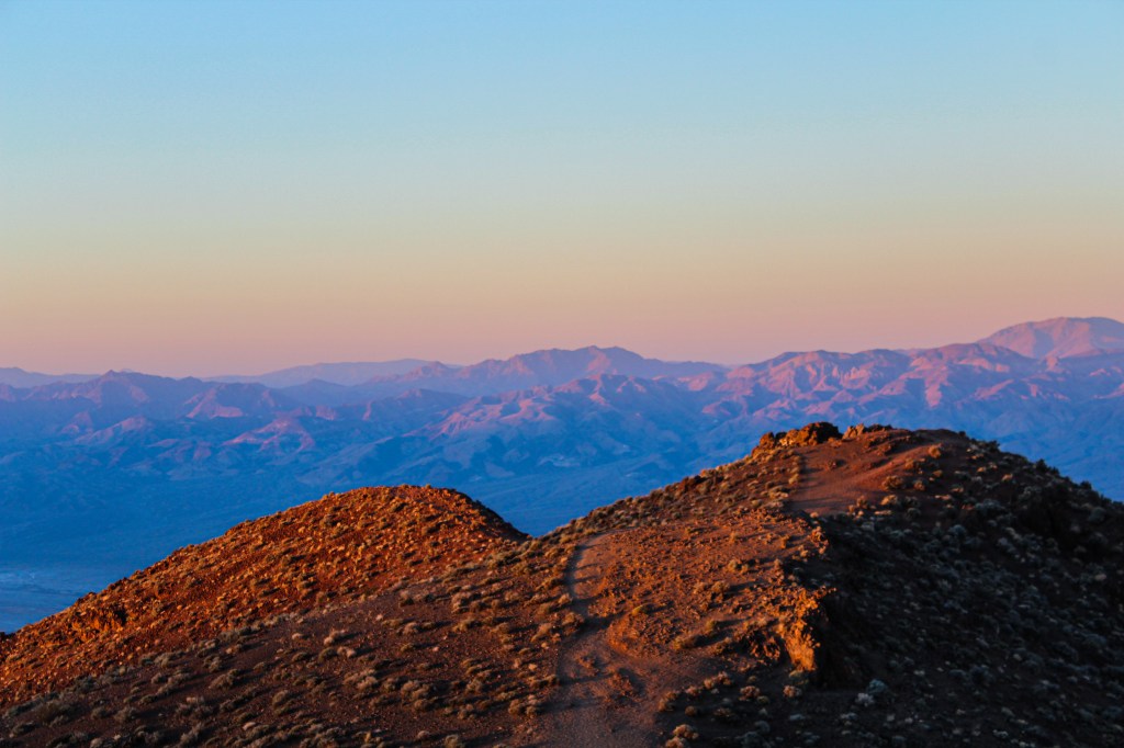 sunrise at dante's view