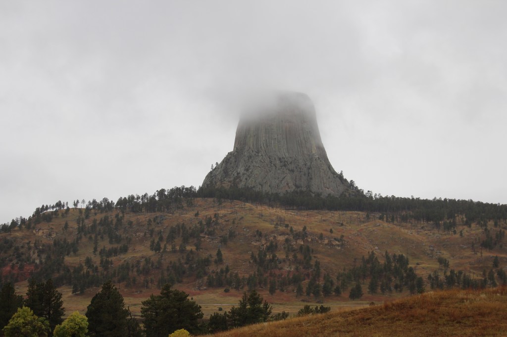 Devil's Tower in Crook County, Wyoming 