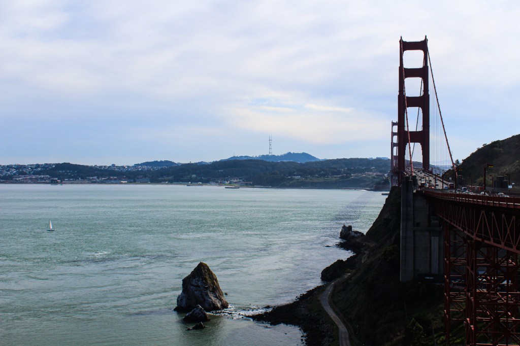 Golden Gate Bridge view from Vista Point