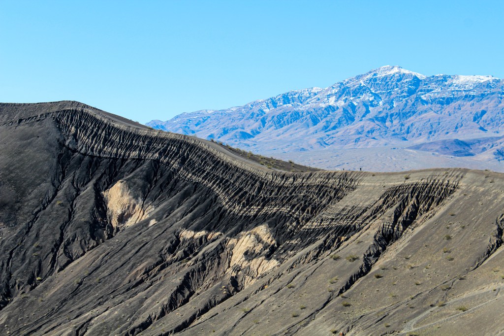 edge of Ubehebe Crater
